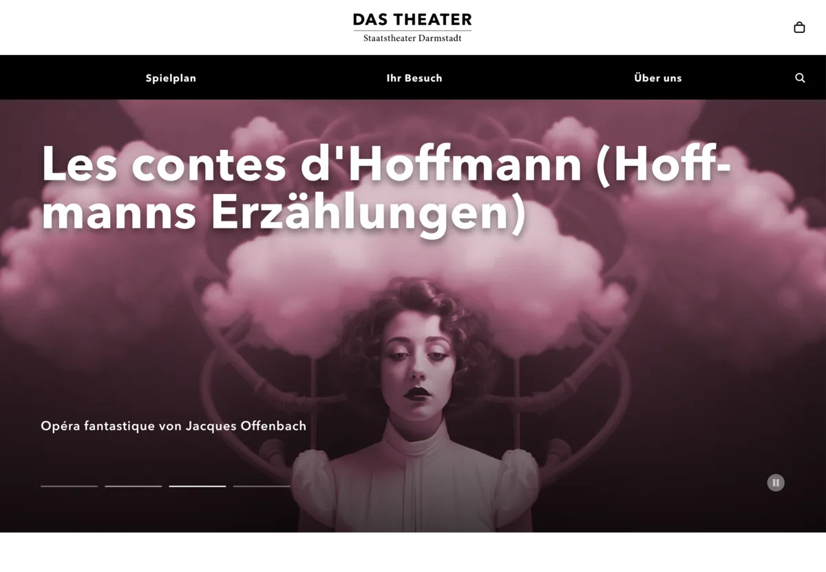 Beispielansicht des Projektes Staatstheater Darmstadt
