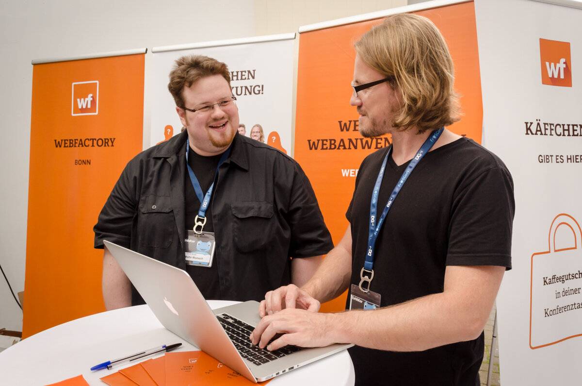 webfactory goes FrOSCon 12 – webfactory GmbH, Bonn